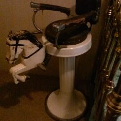 child horse head barber chair 1